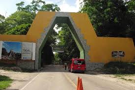 La entrada a Tikal